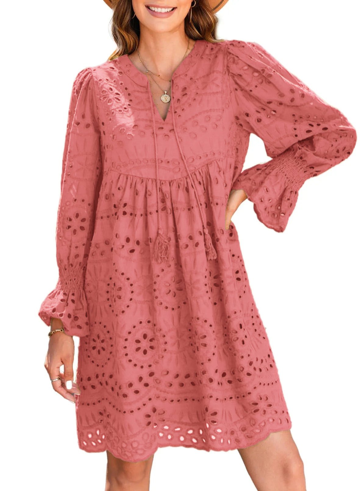 Carmela | Lace Ruffle Mini