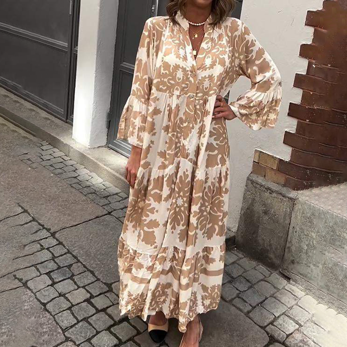 Bonnie | Elegant Aura Maxi Dress