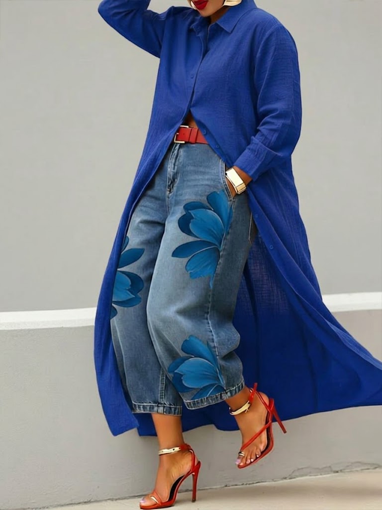 Ombeline - Scarlet Floral Maxi Dress