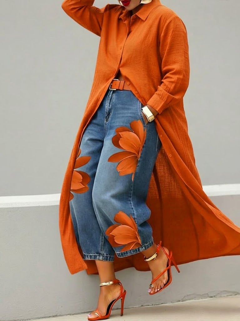 Ombeline - Scarlet Floral Maxi Dress